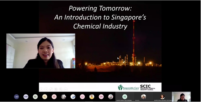 SP Career talk by Ms Wendy Chai, SCIC|NYP Career talk supported by Chevron Oronite|||